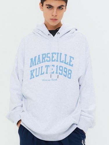 Double Arch Hoodie _ Light Melange - KULTE - Modalova