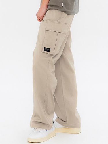 Wide Cargo Pants _ Light Beige - KULTE - Modalova