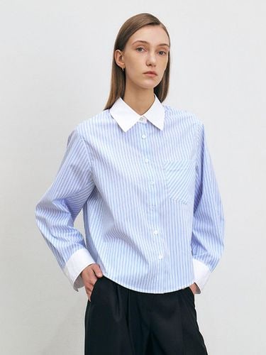 Hailey Oversize Cropped Shirt - HACIE - Modalova