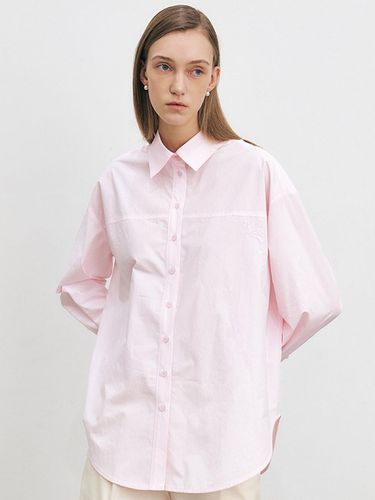 Double Cuffs Oversize Shirt - HACIE - Modalova