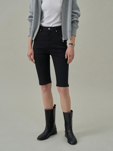 Biker Shorts - Black - Lamerei - Modalova