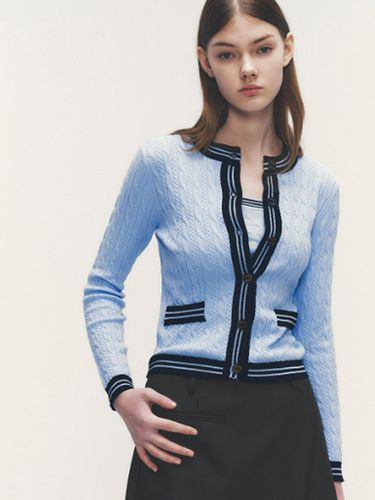 Cable Contrast Knit Set Up - marieclaire - Modalova