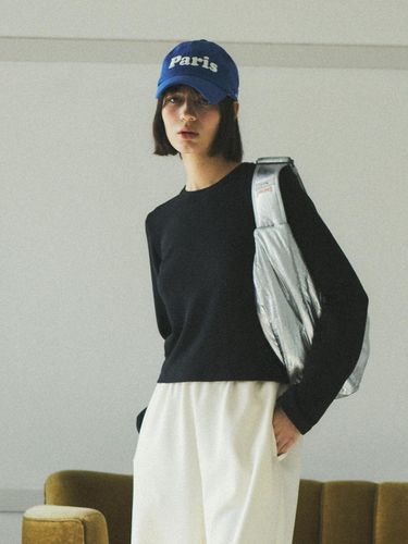 Daily Slightly Cropped Waffle T-shirt - CITTA - Modalova