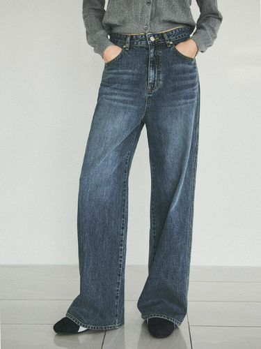 S Classic Wide Leg Jeans - Blue - CITTA - Modalova