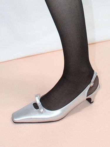 DD O Ribbon Slingback_Silver - IGINOA - Modalova