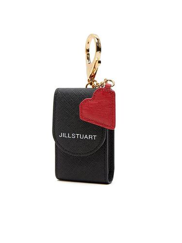 Leather Logo Heart Charm Decoration Key Holder - JILLSTUART - Modalova