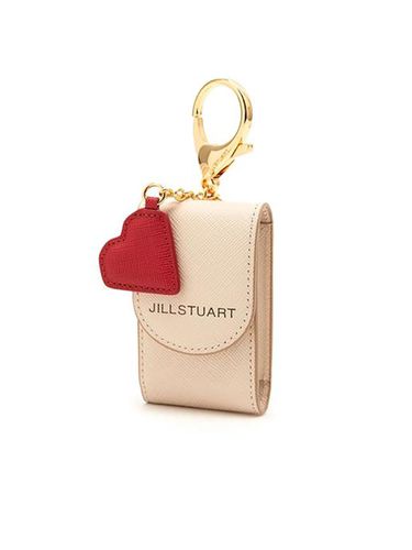 Leather Logo Heart Charm Decoration Key Holder - JILLSTUART - Modalova