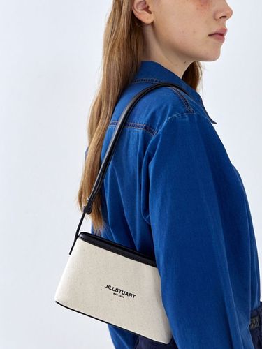 Color Block Linen Canvas Bag - JILLSTUART - Modalova