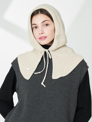 Heart Wool Cashmere Balaclava_Beige - JILLSTUART - Modalova