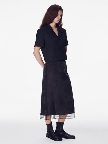 Layered Sheer Skirt - Black - MAISONMARAIS - Modalova