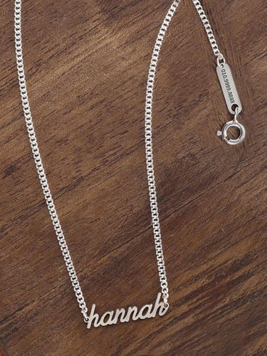 Custom Made Lettering Necklace - WorthWord - Modalova