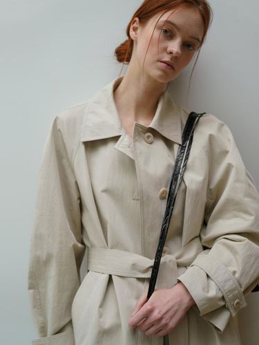 Classic Mac Trench Coat - Beige - UNNOUT - Modalova