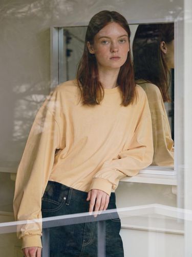 Oversized Volume T-shirt - Apricot - UNNOUT - Modalova