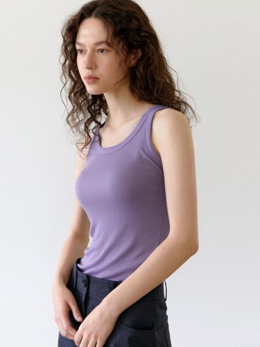 Soft Ribbed Sleeveless Shirt - UNNOUT - Modalova