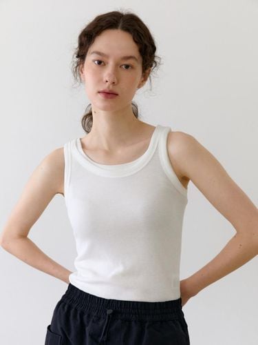 Soft Ribbed Sleeveless Shirt - UNNOUT - Modalova