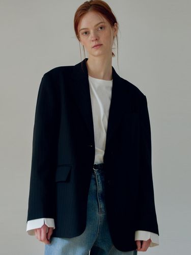 Oversized Summer Wool Jacket - UNNOUT - Modalova