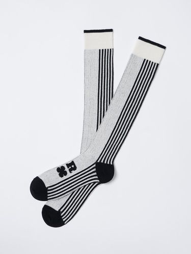 DRP Play Knee Socks_Daily Lucky Routine Black - DROPDROPDROP SPORTS - Modalova