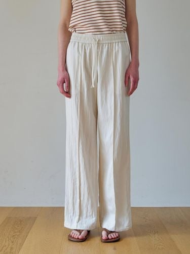 Refreshing Wide Pants - Ecru - UNNOUT - Modalova