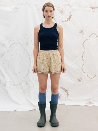 Via Flower Silk Shorts - VIA PLAIN - Modalova