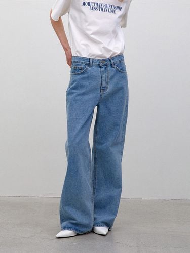 Semi Wide Denim Pants - OVEOF - Modalova