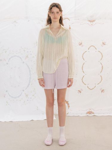 Via Dale Knit Shorts - Light Pink - VIA PLAIN - Modalova