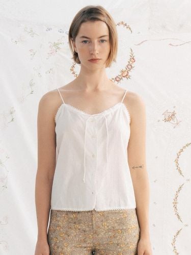 Via Berry Laced Sleeveless Top - VIA PLAIN - Modalova