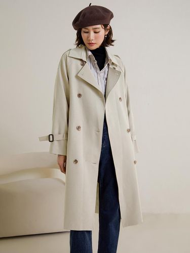 LS_British Trench Coat_Off White - LANGSON - Modalova