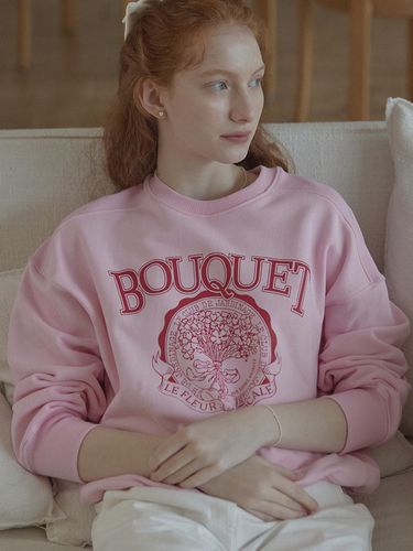 Bouquet Flower Sweatshirt (Pink) - NONLOCAL - Modalova