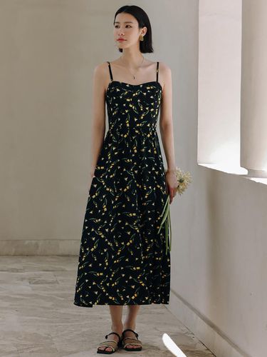 Floral Tubu Top Sleeveless Dress - LANGSON - Modalova