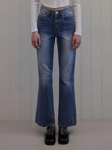 Polina Long Bootcut Denim Pants - HAINT - Modalova