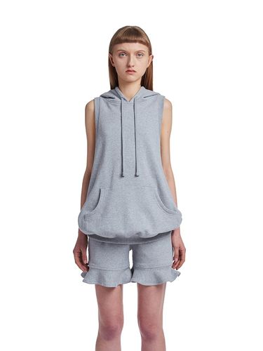 Hoodie Vest_Grey - Trunk Project - Modalova