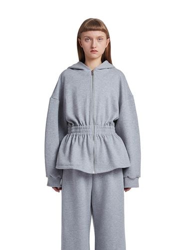 Ruffle Hoodie_Grey - Trunk Project - Modalova