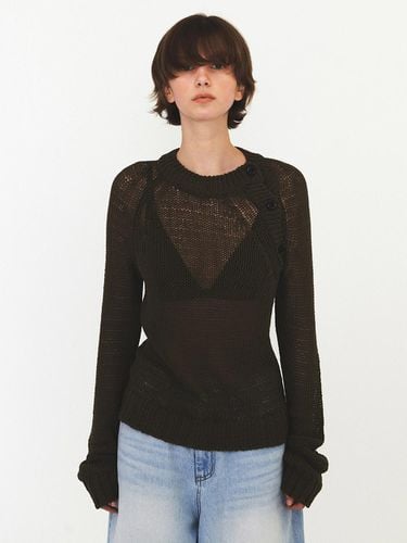 Button Netting Knit - DIAGONAL - Modalova