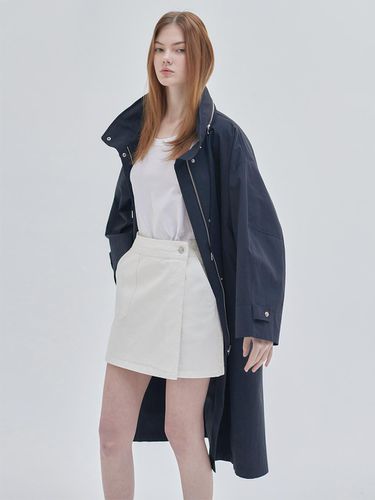 Two-Way Casual Coat (Navy) - NILBY P - Modalova