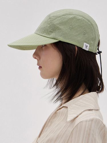 VZ Label String Ripstop Camp Cap_Khaki - VARZAR - Modalova