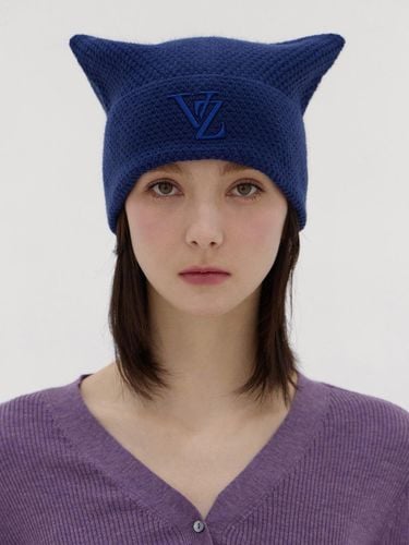 VZ Square Beanie_Navy - VARZAR - Modalova