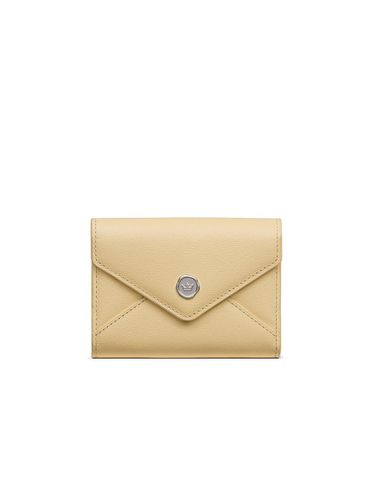 Lettera Card Wallet _ Yellow Beige - J.ESTINA - Modalova