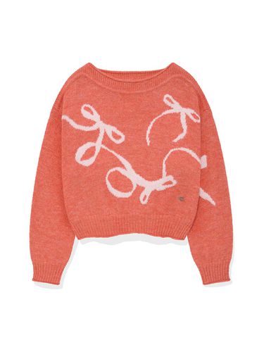 Flowing Ribbon Knit Pink - FALLETT - Modalova