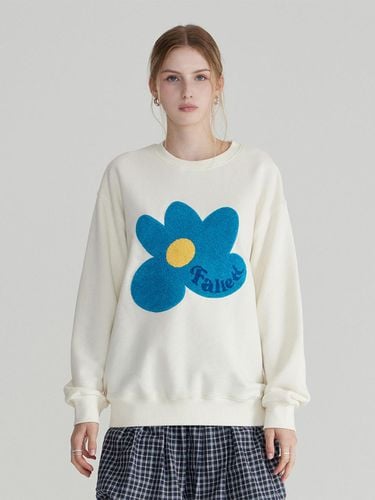 Boucle Flower Sweatshirt - FALLETT - Modalova