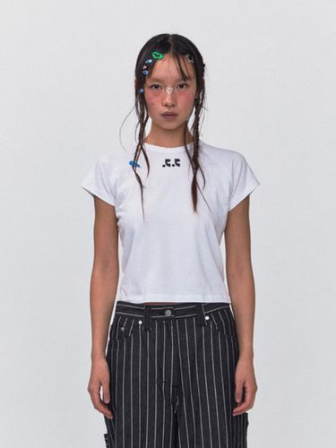 Logo Crop Top_White - Rest&Recreation - Modalova