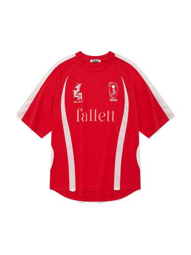 Sports Club Football Jersey Red - FALLETT - Modalova