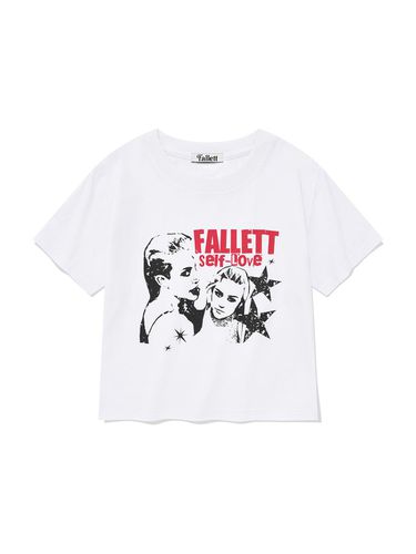 Self Love Crop Fit Short Sleeve - FALLETT - Modalova