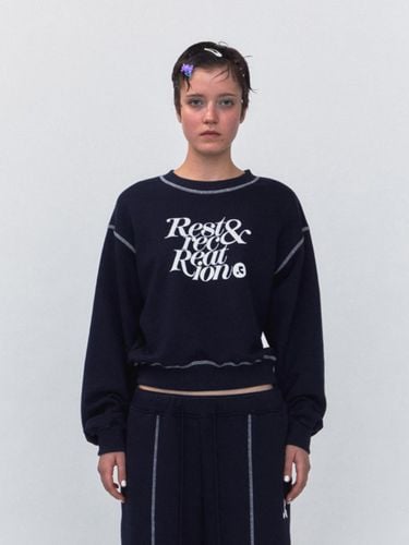 Coloration Sweatshirt_Navy - Rest&Recreation - Modalova