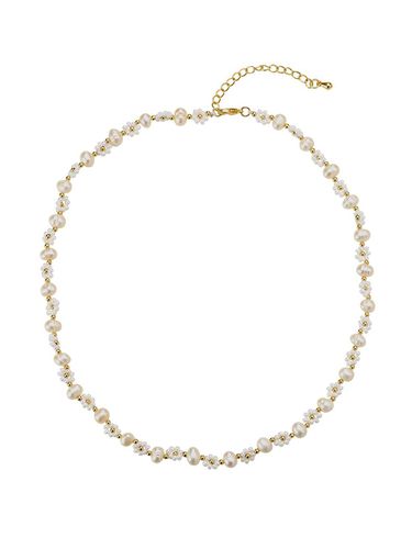 Pearl Daisy Necklace - A BIT MOR - Modalova