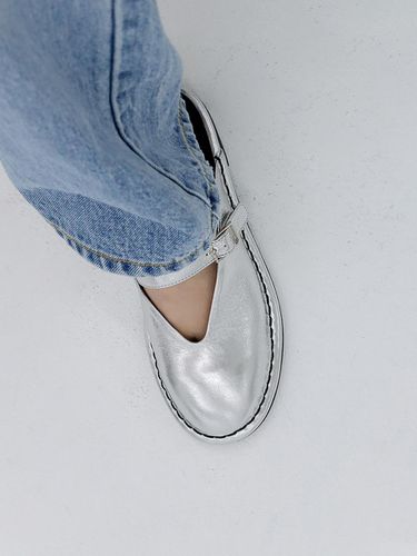 Rein Backopen Loafer_Silver - MOL:pin - Modalova