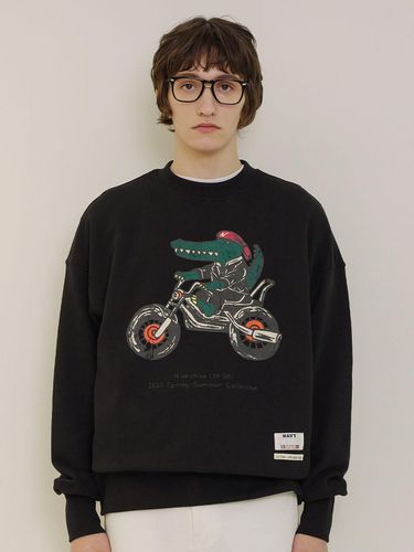 New Biker Classic Sweatshirt - beyondcloset - Modalova