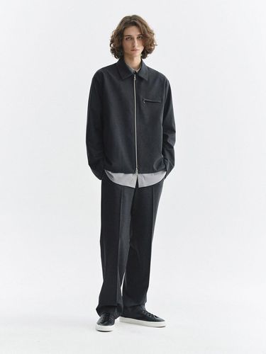 Delegant Blazer Jacket Semi Wide Pant Set - THE KNIT COMPANY - Modalova