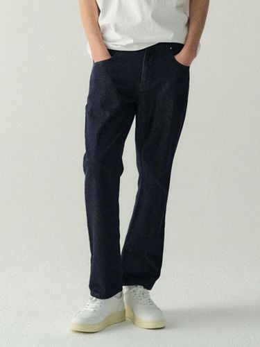 Basic Indigo Denim Pants - EZIO - Modalova