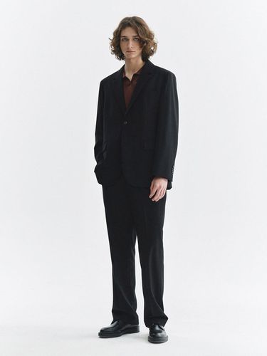 Delegant Blazer Jacket Semi Wide Pant Set - THE KNIT COMPANY - Modalova