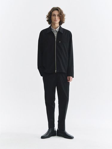 Minimal Jacket and Tapered Pants Set [] - THE KNIT COMPANY - Modalova